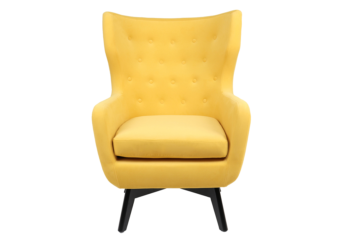 Απεικονίζεται η πολυθρόνα τοποθετημένη σε ένα σαλόνι με μοντέρνα εμφάνιση